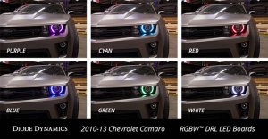 Chevrolet Camaro RS 2010 RGBW LED Boards - Multicolor